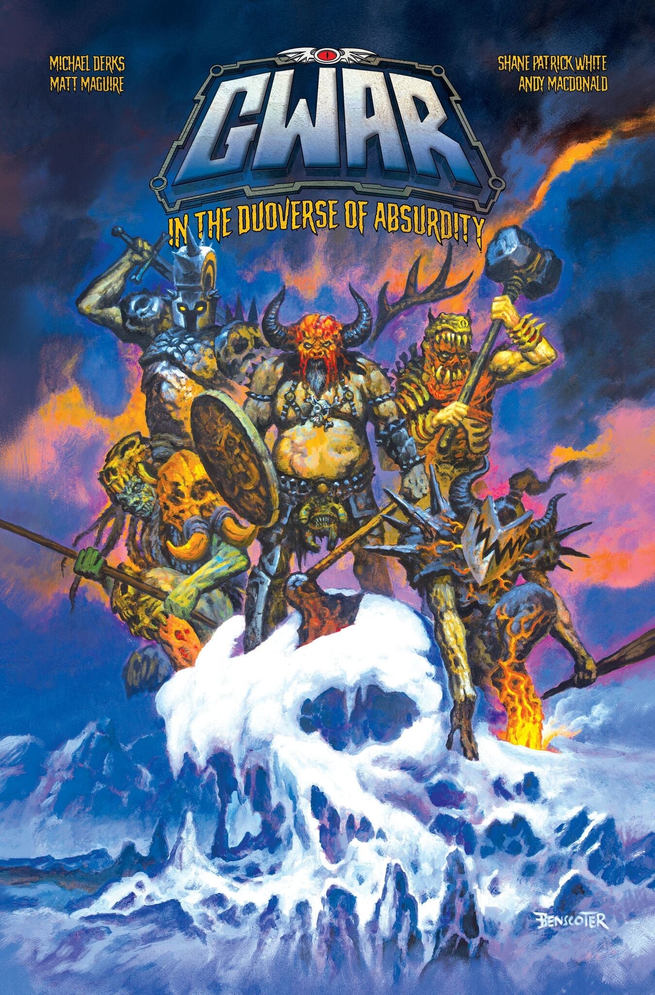 Cover image for GWAR: In The Duoverse of Absurdity ISBN 9798886561630